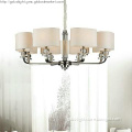 Glass and Crystal Chandelier Lighting